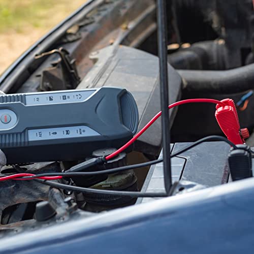 JatilEr 2 Stk 2ft Sae Anschluss Kabel, 16 AWG Ringkabelschuh Sae-verlängerungskabel, Sae Stecker 12v mit Staubkappe, SAE Batterie Verlängerungskabel mit 10A Sicherung für Motorrad, Auto, Traktor