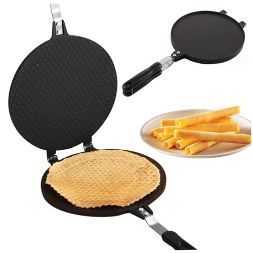Herd Top Tortilla Press, Presa Pan Tortilla Maker 7inch Nicht-Stick-Tortilla-Presse und Kocher mit Aluminiumofen-Ofen-Tortilla-Presse für Küche, Tortilla-Presse und Kocher
