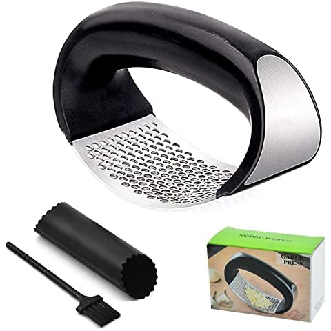 Busdeals Multifunctional Stainless Steel Garlic Press Cover