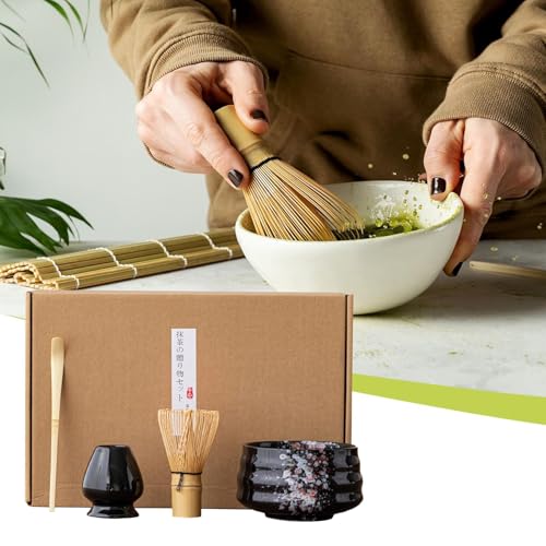 Kit de fabrication de matcha ensemble cadeau pour amateurs