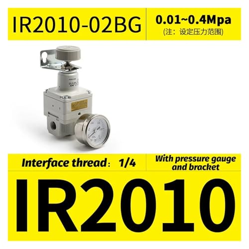Régulateur de pression pneumatique IR2000-02 pour stopper les variations de flux - 3