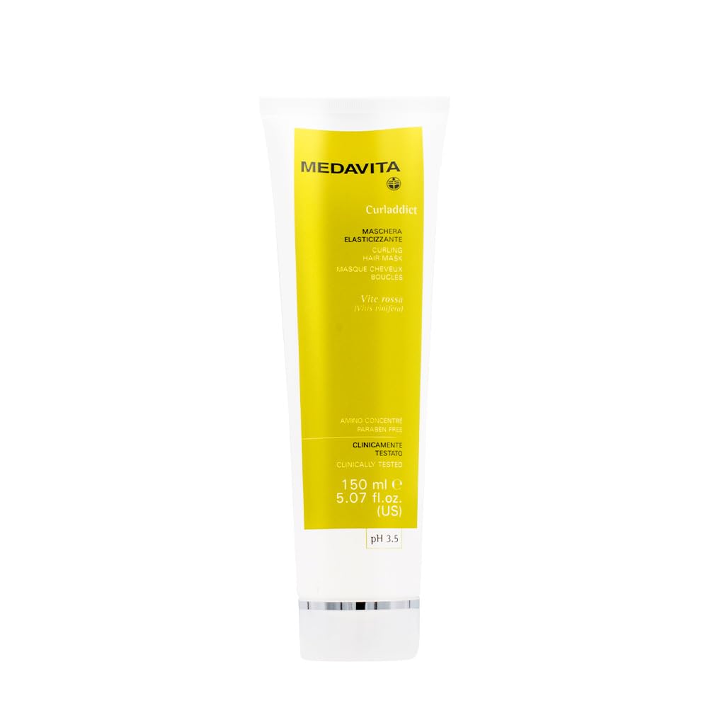 Medavita | Curladdict Curling Elasticizing Hair Mask, 150 ml, for Wavy to Curly Hair