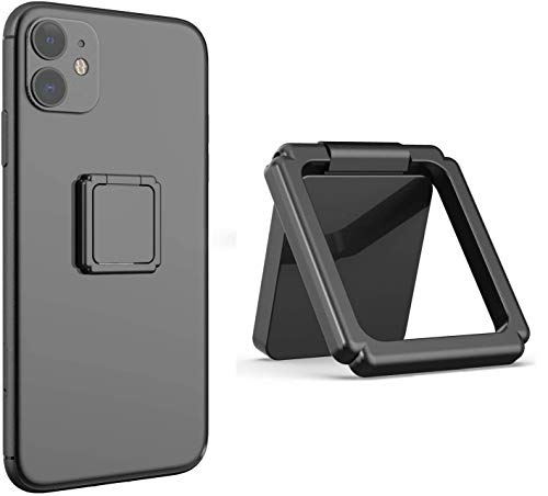 ICHECKEY 2 Packs Agarre del Anillo del Teléfono Celular, 360 ° Titular Ajustable del Anillo de Dedo, Compatible con iPhone iPad Samsung Teléfonos Inteligentes Tableta (Negro Mate) Cover