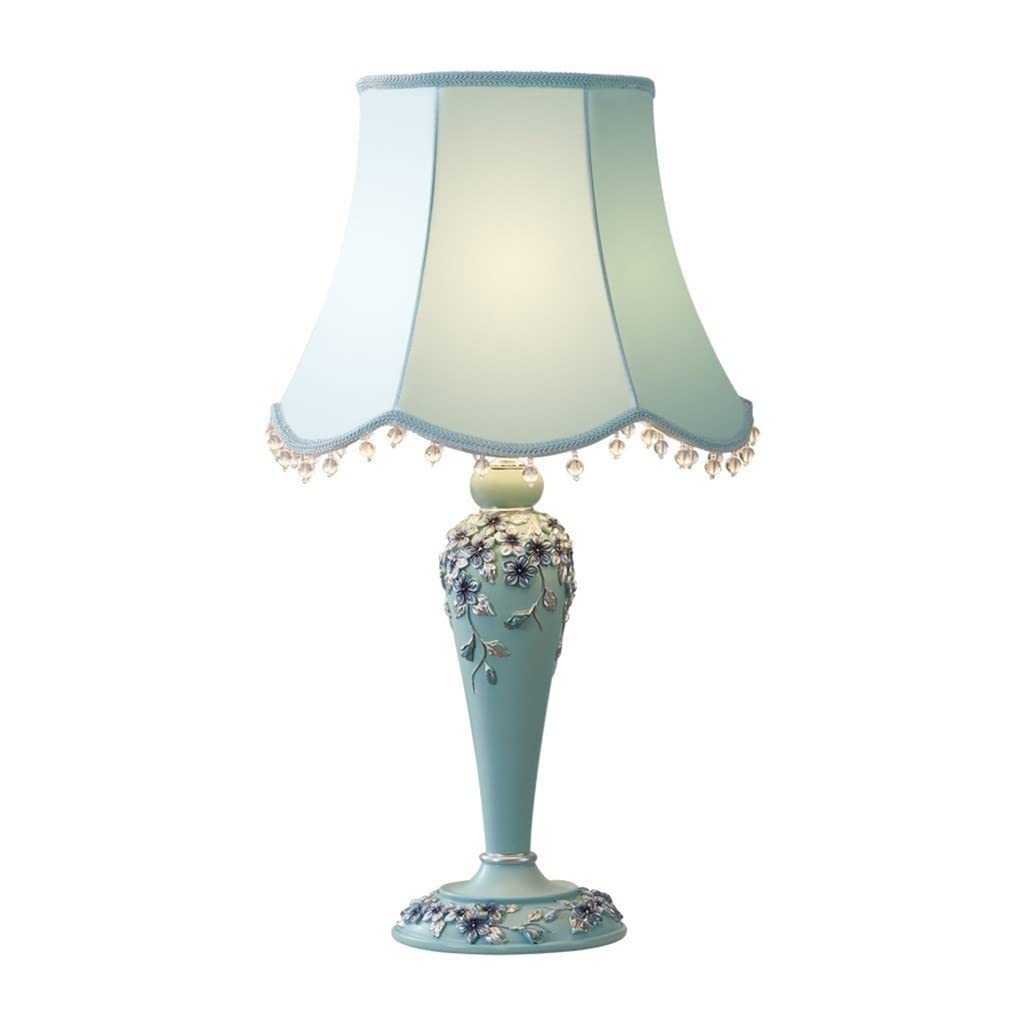 Lampa stołowa Nowoczesna minimalistyczna ceramiczna lampka nocna LED lampa stołowa przełącznik zdalnego sterowania salon sypialnia lampa stołowa niebieska Lampa stołowa LED(C)