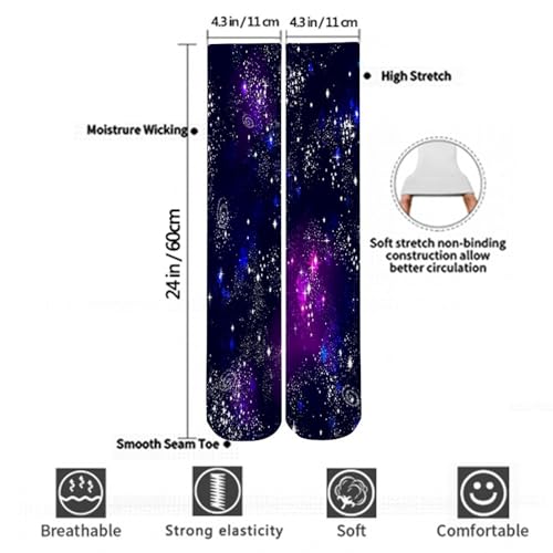 Socks Gifts Long Funny Socks For Women Girls Novelty Cute Knee High Funky Socks Funny Holiday Socks3