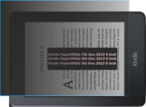 Image of Privacy Anti Peep Matte Screen Guard Compatible With 6 Inch Tablet Kindle Paperwhite 7th Gen 2015 / 6th Gen 2013 / 5th Gen 2012 (6 inch Inch Tablet) Not a Tempered Glass Screen Protector