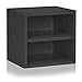Way Basics Eco Stackable Connect Storage Cube with Shelf Cubby Organizer (world's easiest tool-free assembly and made from sustainable non-toxic zBoard paperboard)