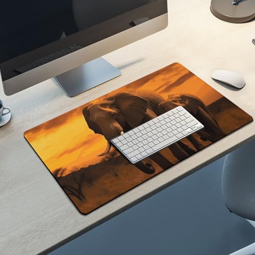 Tapis de souris de jeu LED grand format avec base antidérapante - 5