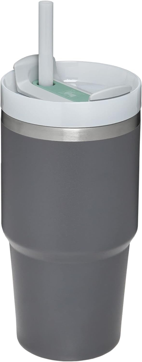 KELVEE Stainless Steel Vacuum Insulated Tumbler with Lid and Straw Pack of 1 Quencher H2.0 FlowState Coffee Sipper for Water, Iced Tea or Coffee, Smoothie and More 600ml (Grey - 20 oz) (B0D3VF3FLV) Amazon Price History, Amazon Price Tracker