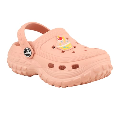 Image of FUEL Poddle Comfortable Indoor & Outdoor Casual Garden Clogs, Soft Cushioned Footbed and Lightweight EVA Slip-On Kids Clogs for Boys & Girls