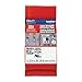 Brother Tape, Black on White extra strength, 6mm (TZeS211)