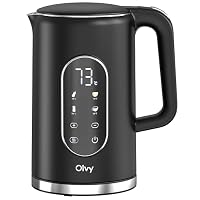 Olvy Bollitore Elettrico Inox Regolazione Temperatura