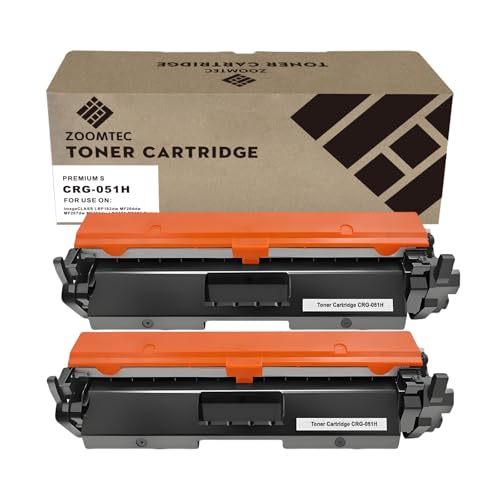 Toner compatible CRG-051H Canon i-SENSYS LBP-162dw LBP-160 MF269dw cartouche noir x2