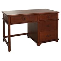 Algopix Similar Product 15 - Bolton Woodridge Pedestal Desk Large