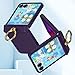 DAKORIE Case for Samsung Galaxy Z Flip 7 Case with Ring Kickstand Screen Protector Shockproof Hinge Protection Phone Cover for Galaxy Z Flip 7 2025 5G - Purple