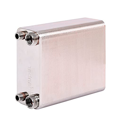 hongmei1 Équipement 120 plaques Chauffe-Eau échangeur de Chaleur échangeur de Chaleur pour l'industrie (Color : Same Side)