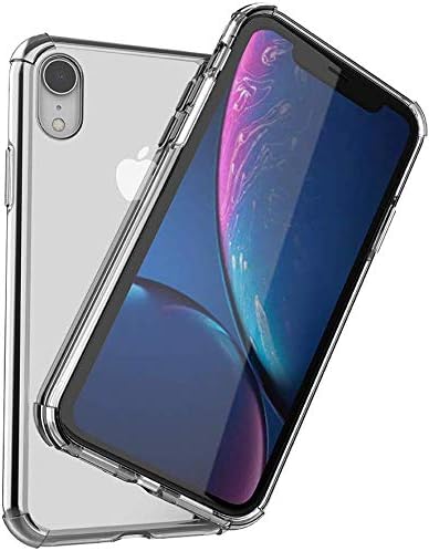 Smatree Protective Clear Case Compatible with iPhone XR, Anti-Scratch Shock Absorption Bumper Cover