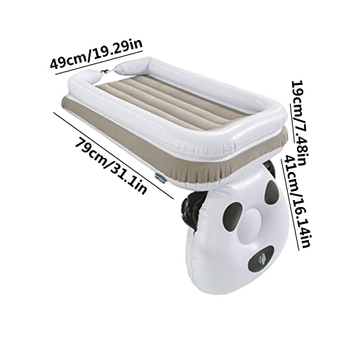 Cama Avião para Criança - avião infantil inflável - Colchão inflável portátil para avião, carro, tre