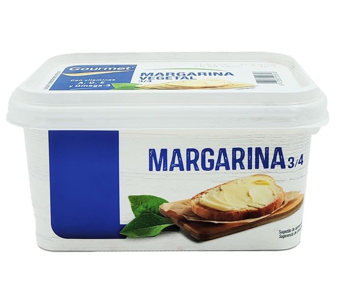 Diaz Cadenas - Margarina Vegetal 500g | Textura Cremosa y Sabor Suave | Ideal para Untar, Cocinar y Repostería | Alternativa Vegetal a la Mantequilla