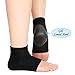 Bememo Soft Ventilate Gel Heel Socks Open Toe Socks for Dry Hard Cracked Skin Moisturizing Day Night Care Skin, 3 Pairs