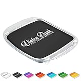 zahlteller acryl Einschub in den Farben: schwarz, weiß, rot, violett, gelb, blau, grün