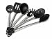 ChefzPros Nonstick Silicone Kitchen Utensil Set - Black