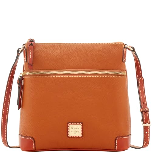 Image of Dooney & Bourke Womens Crossbody, Large Leather Handbag with Shoulder Strap