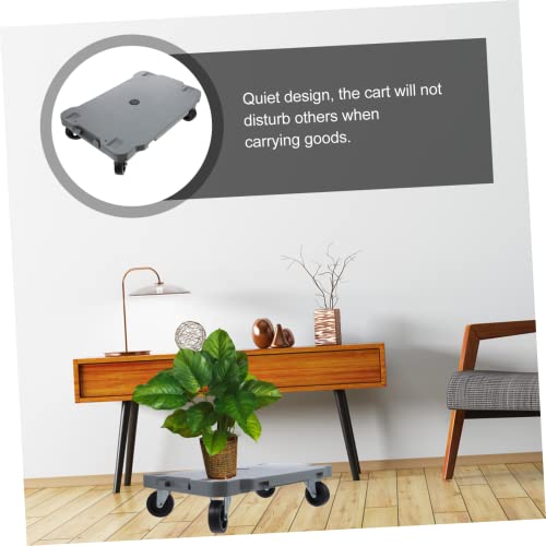 Carretilla plana plegable con ruedas STOBOK miniatura 7