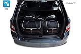 skoda superb rs combi  MASSGESCHNIEDERTE Reise-AUTOTASCHEN FÃœR Skoda Fabia Kombi III, 2014- ROLLENTASCHEN Set KJUST
