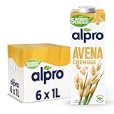 Alpro Bebida Vegetal de Avena - Pack de 6 x 1L