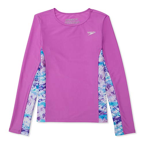 Image of Speedo Girl's Uv Swim Shirt Long Sleeve Rashguard
