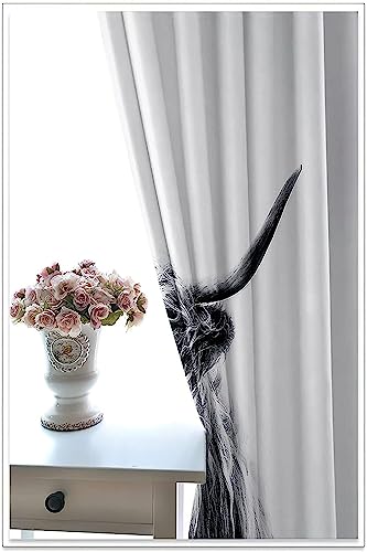 Draperies occultantes yack en polyester lourd finition oeillets - 4