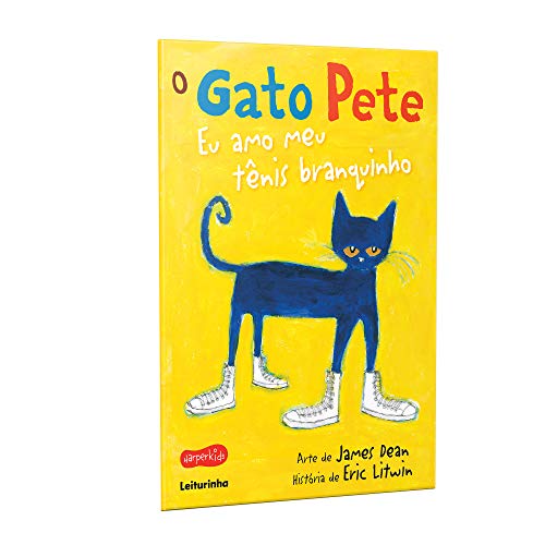 O gato Pete - eu amo meu tênis branquinho