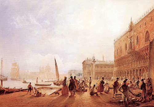 Poster Rudolf Ritter von Alt pour une décoration élégante de salon
