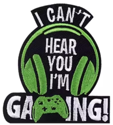 I Can't Hear You I'm Gaming Video Game Controller Headphones Love Games Lover Competition Competitive Funny Phrase Joke 3.4