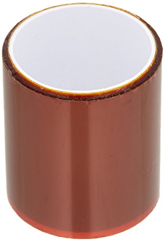 Image of 3M 5413 Amber Polyimide Film Tape, 2in Width x 5yd Length (1 roll)