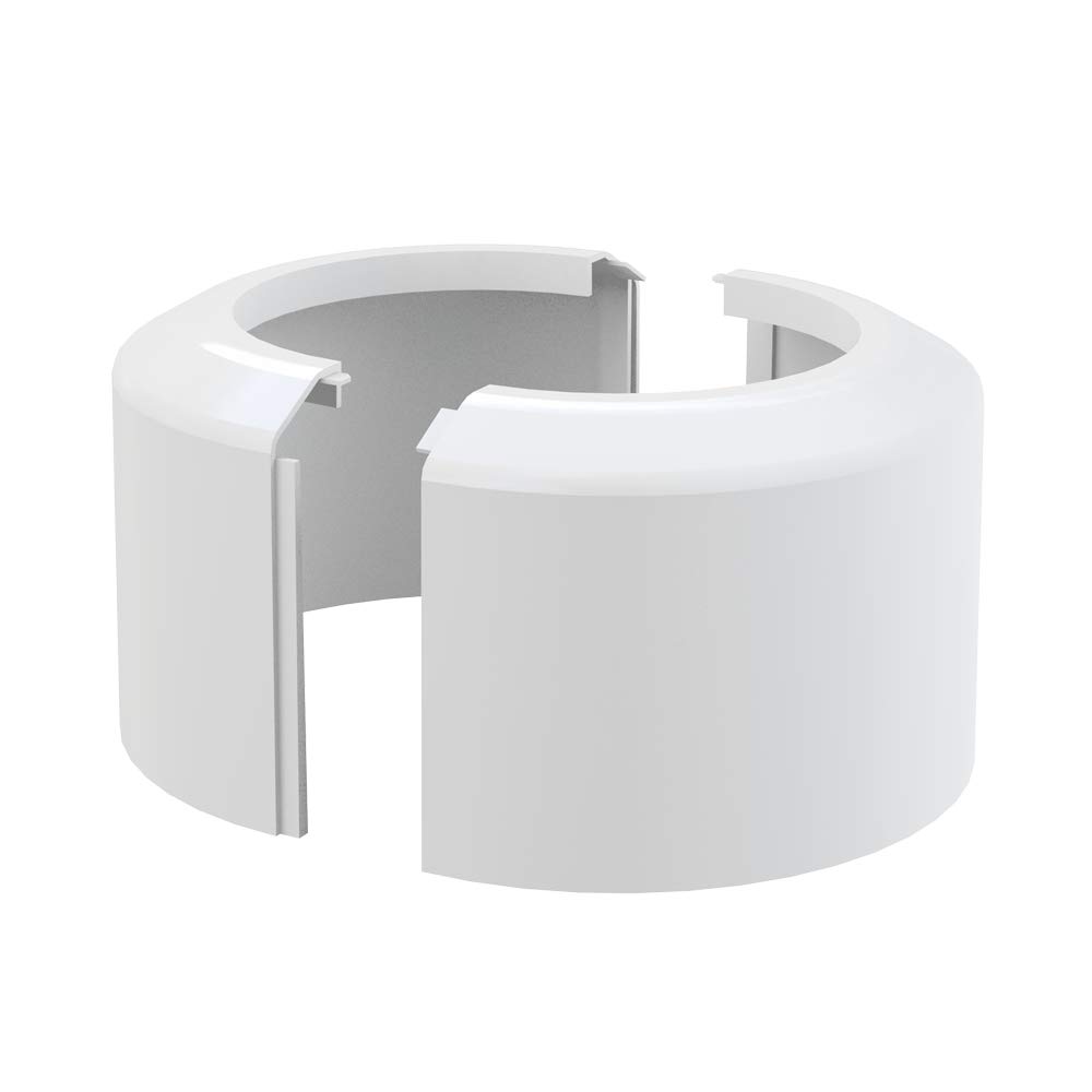 2PC Rosette for WC Connector Drain Fitting Connection DN 110 Design Large - Image 2