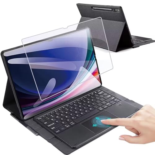 galaxy tab a9 キーボード 純正 Bluetooth galaxy tab a9 キーボードケース フィルム付き 全面保護型 スタンド機能 取り外し Bluetoothキーボード