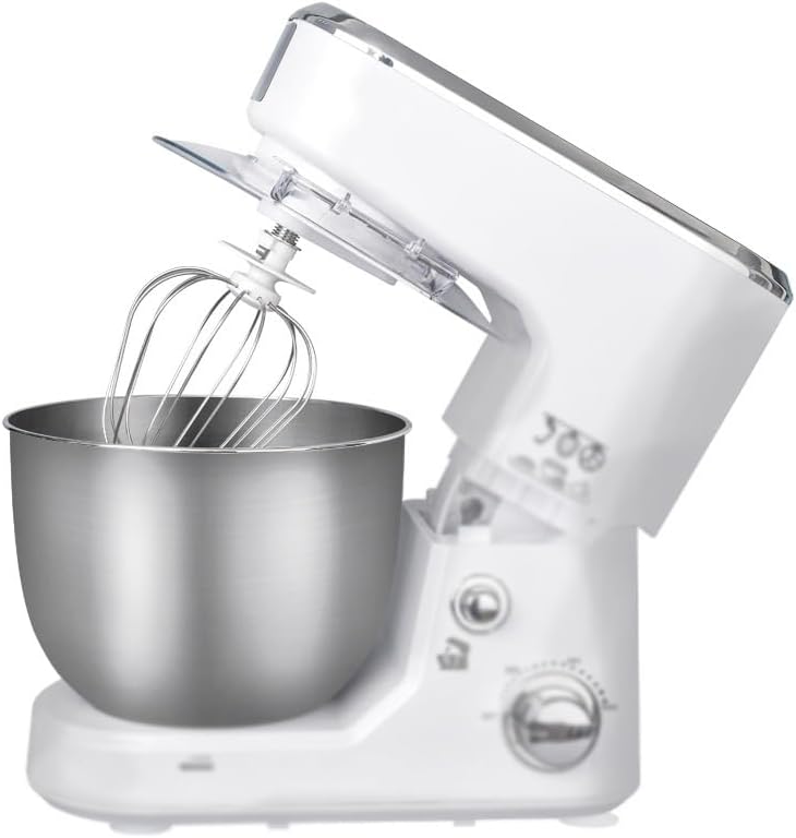 5L Kitchen Multi Functional Desktop Electric Eggbeater Stainless Steel Seat Stirring Chef Machine