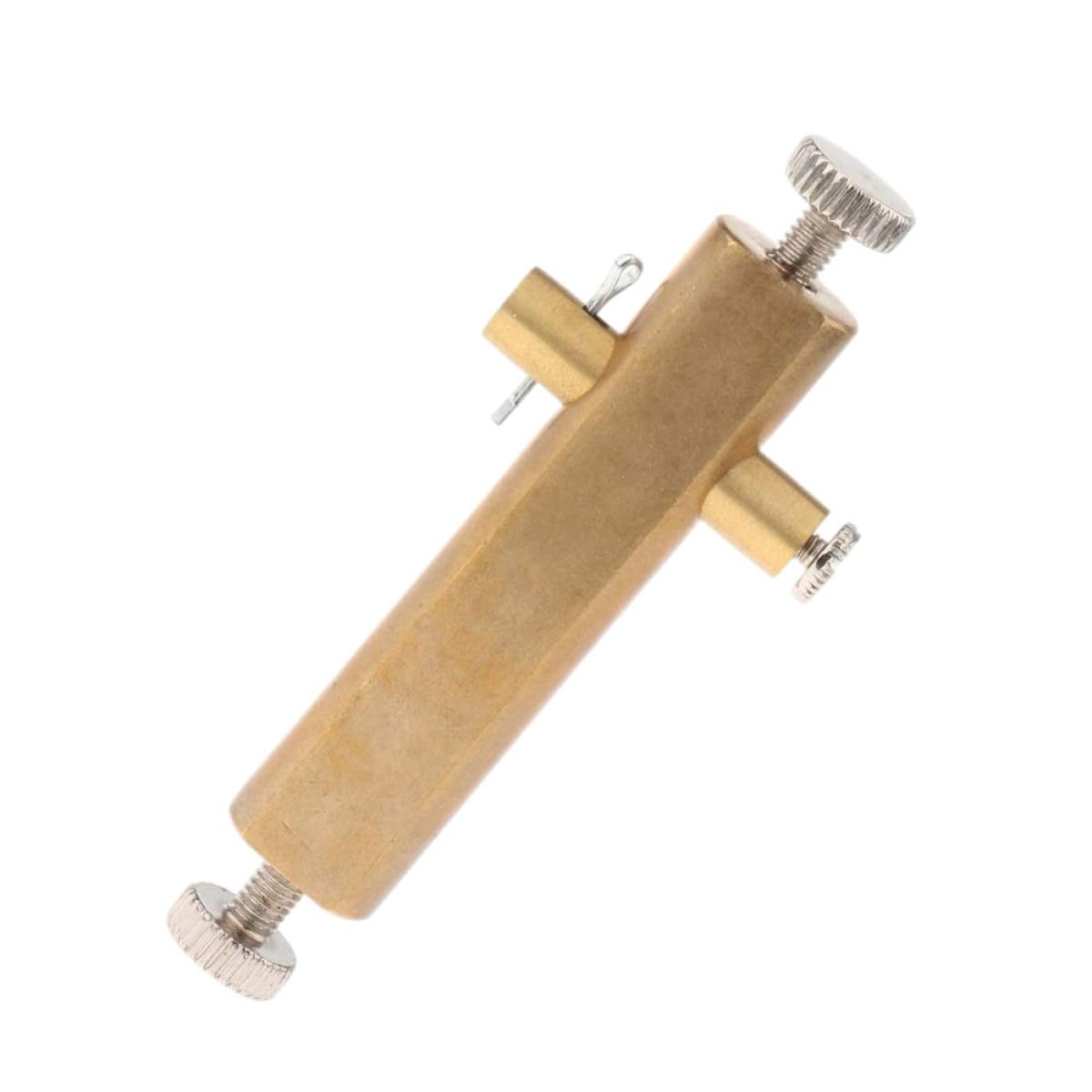 Toddmomy Präzises Geigenzubehör Einlegeschlitzfräser aus Messing und Eisen für Violine und Bratsche in Gold mit Praktischer Handhabung für Geigenbauer