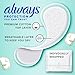 Always Panty Liners for Women Premium Cotton Liners 200 Count