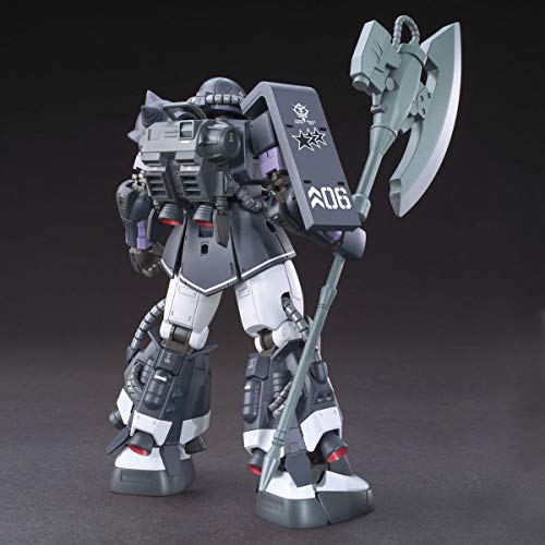 Bandai Ms-06R-1A Zaku Ortega Custom HG 1/144 miniatura 5
