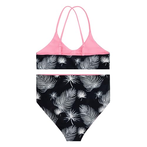 Image of Hurley Girls' High Waisted Bikini 2-Piece Swimsuit