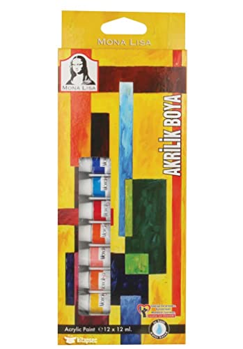 Monalisa Akrilik Boya 12x12 ml Tüp