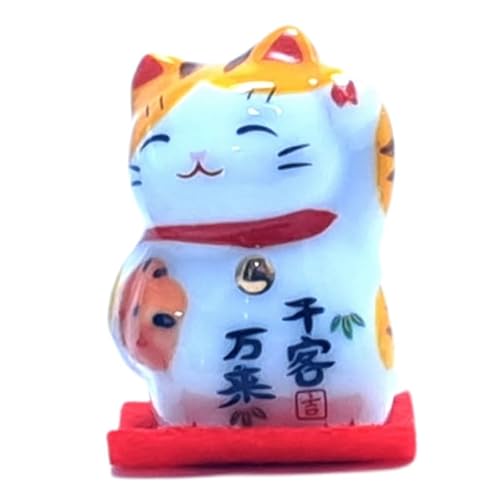Gatinhos da Sorte Chines, Maneki Neko, Gato da Sorte, DT0318, O Gato da Sorte Japonês é Um Símbolo d