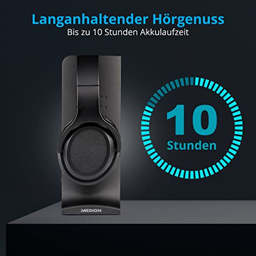 Funkkopfhörer Medion E62003 Drahtlose Over Ear Kopfhörer