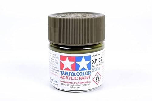 TAMIYA TAM81362 Acrylic XF-62 Flat Olive Drab 23ml