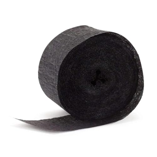 BirthdayExpress Black Streamer (1 roll)