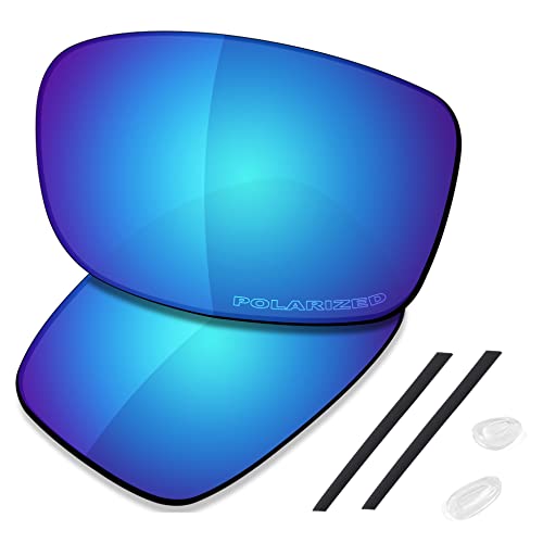 Image of SAUCER Premium Replacement Lenses & Rubber Kits for Oakley Gauge 8 L OO4124 | UV400 Protection, Anti-Scratch, Precise Fit
