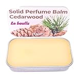 Solid Perfume Balms. Handmade. 14 gr. Only natural ingredients. Long lasting perfume. (Cedarwood)